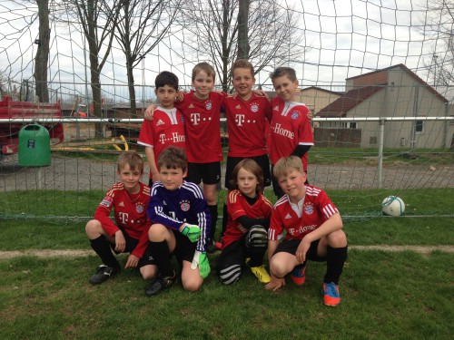 Im Bayerntrikot zum 11:1 Sieg