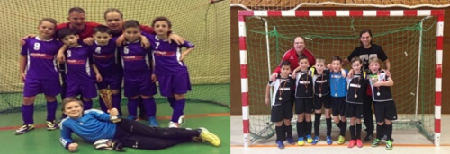 E-Junioren holen 2 x Platz 1