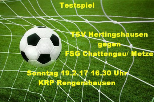 FSG Chattengau /Metze dritter Testspielgegner
