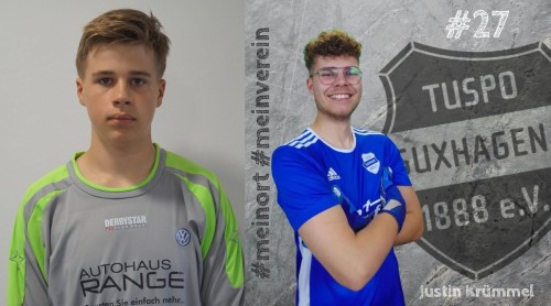 Junges Torhüter-Duo neu im Sportpark
