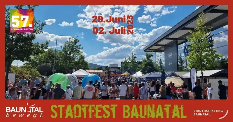 Stadtfest Baunatal 2023++Wir sind dabei!