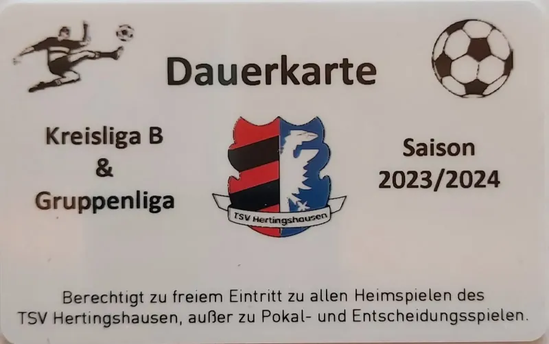 Dauerkarten ab sofort erhältlich