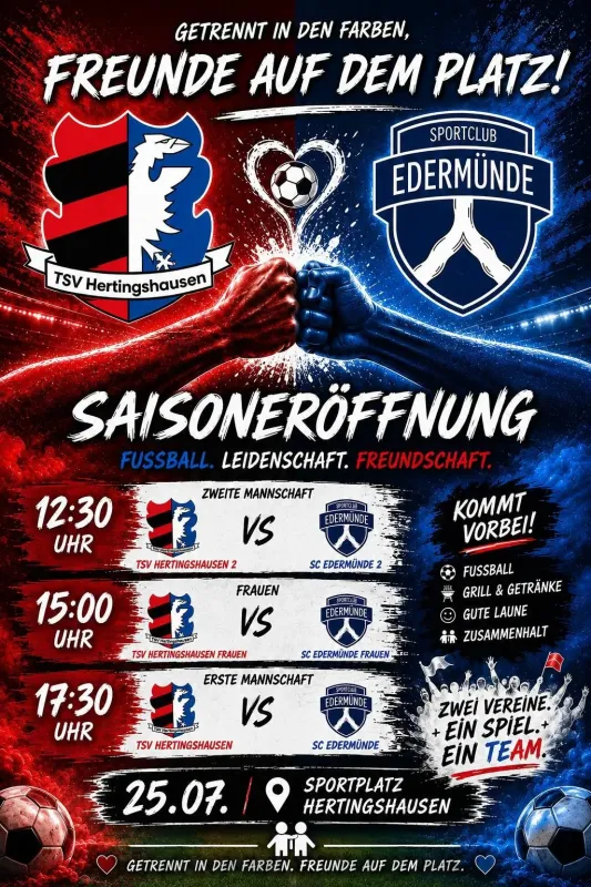 Saisoneröffnung im Sportpark Hertingshausen