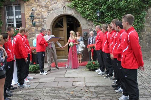 Herzlichen Glückwunsch Marco und Melanie