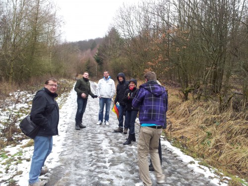 Wenig Resonanz bei der Winterwanderung, aber..........