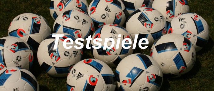 Testspiele am Wochenende