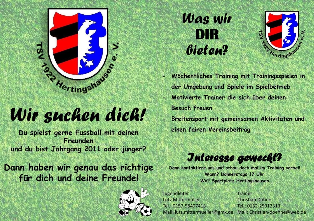 Der Anfang ist gemacht!