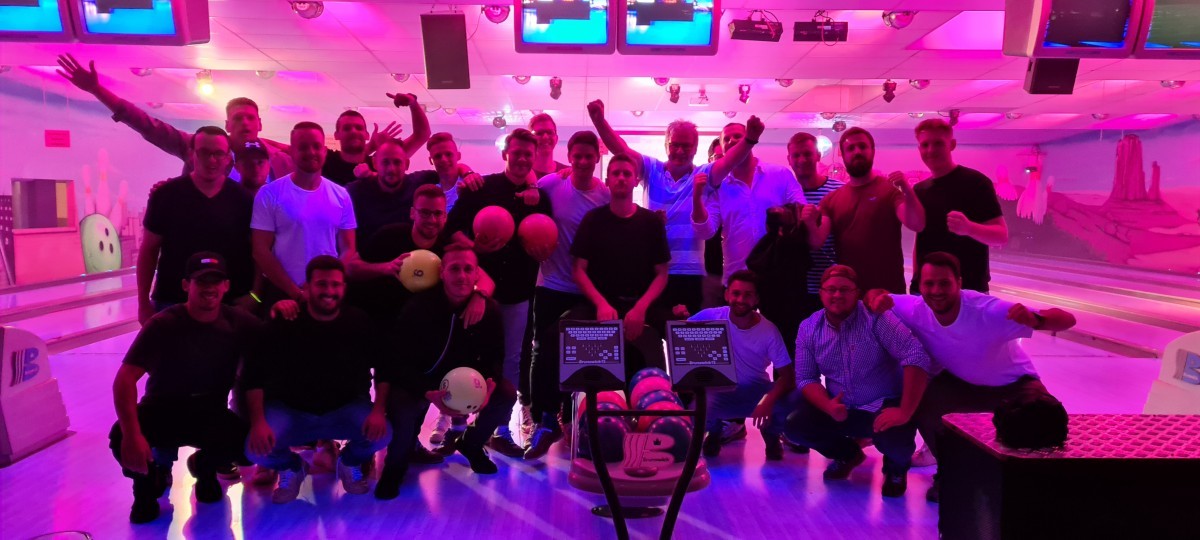 Spaß auch neben dem Platz...