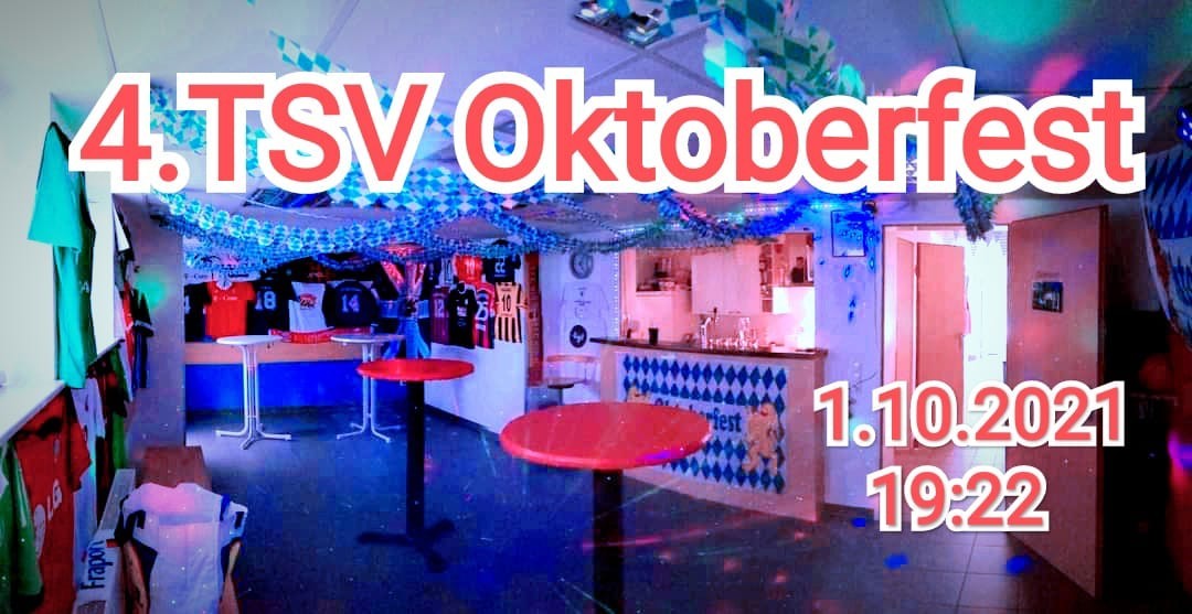 Fußballer laden zum 4. Oktoberfest