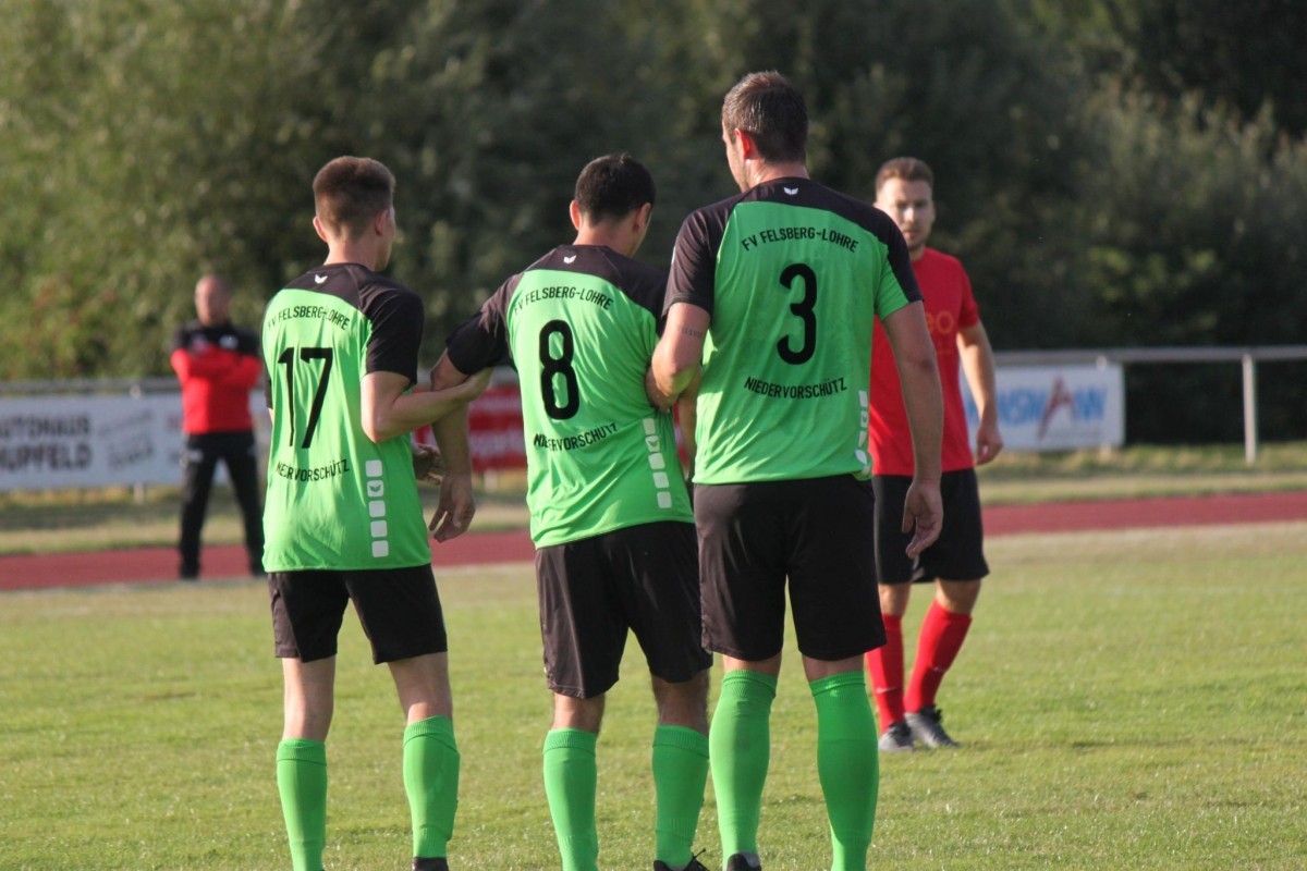 Hinrunden Abschluss gegen FV Felsberg/L.N.