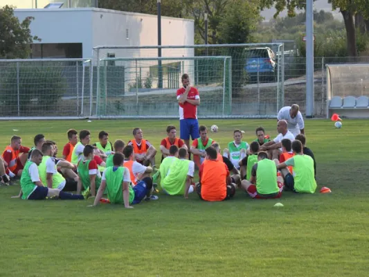 Training mit Andrè Schubert