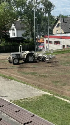 Rasensanierung im Sportpark