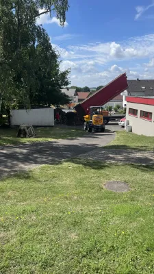 Rasensanierung im Sportpark