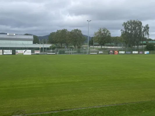 Rasensanierung im Sportpark