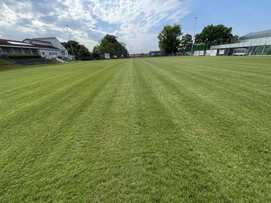 Rasensanierung im Sportpark