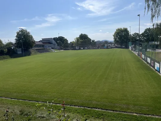 Rasensanierung im Sportpark